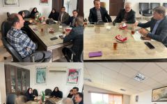 دیدار رئیس سازمان نظام مهندسی کشاورزی و منابع طبیعی استان گیلان با مدیر جهاد کشاورزی شهرستان ماسال