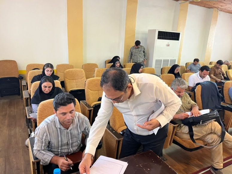 برگزاری آزمون تخصصی ناظران امور اراضی