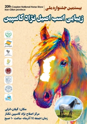 جشنواره ملی زیبایی اسب کاسپین در گیلان