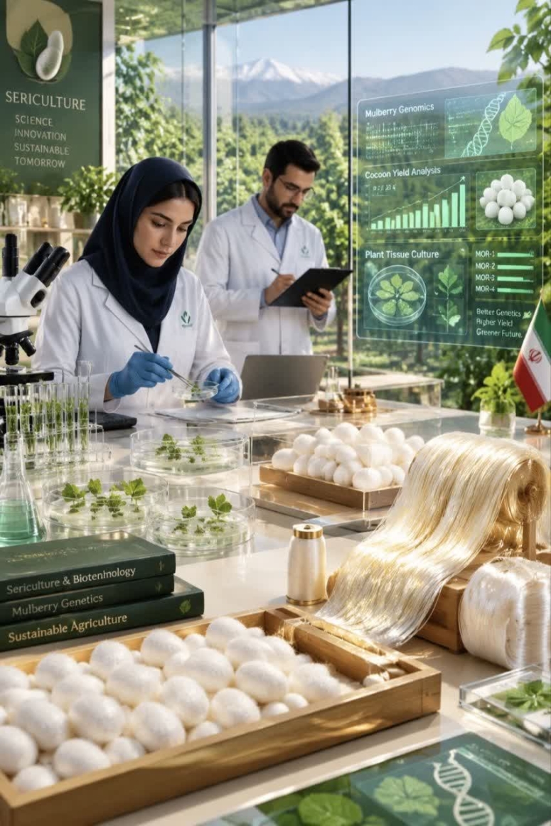 همگرایی راهبردی &laquo;تحقیقات، دانشگاه و نظام مهندسی&raquo; برای بومی&zwnj;سازی دانش کشورهای پیشرو در صنعت ابریشم؛ گامی بنیادین در به&zwnj;نژادی و قطع وابستگی وارداتی